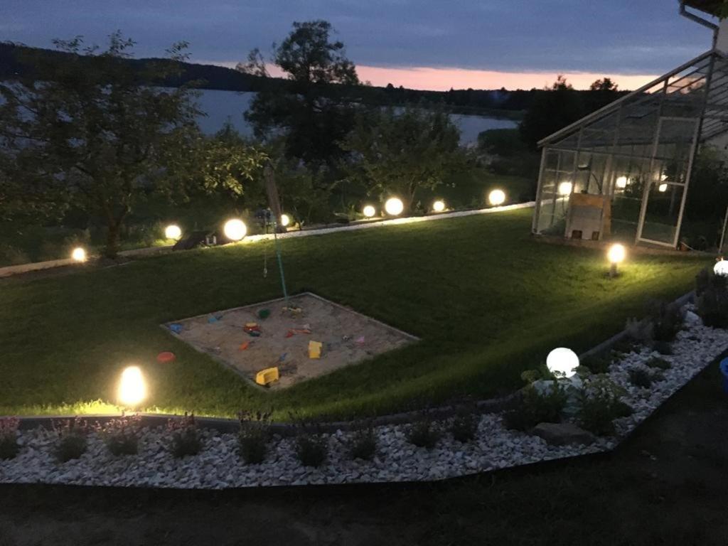 Apartament Aleksandra We Wielu Z Widokiem Na Jezioro Wiele Exterior foto